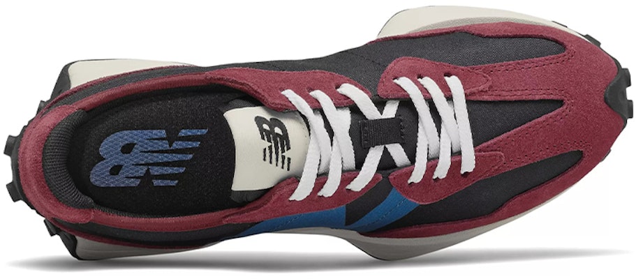 (W) New Balance 327 'Burgundy Light Rouge Wave' WS327CA Shop (W) New Balance 327 'Burgundy Light Rouge Wave' WS327CA