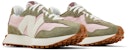 (W) New Balance 327 'Dark Olivine Licorice' Gelap Olivine Licorice Tanahバックルシューズ WS327FT