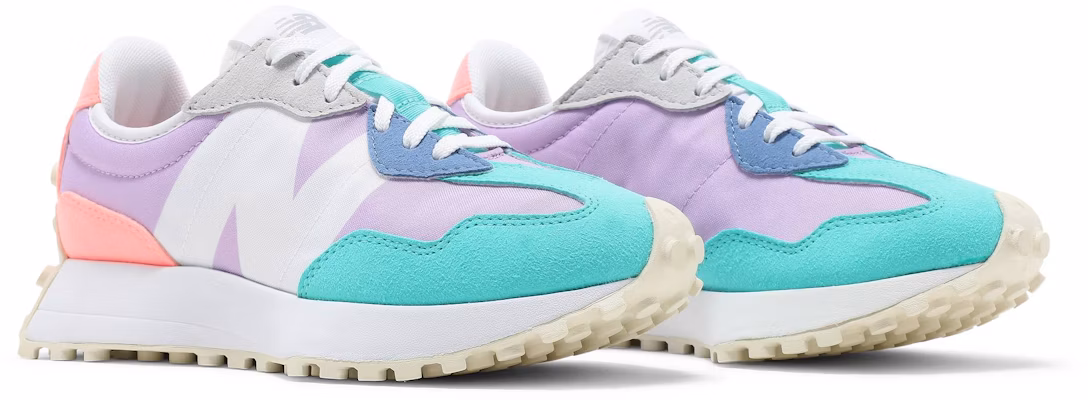 (Women) New Balance 327 'Dark Violet Summer Jade' WS327PA Cheap (Women) New Balance 327 'Dark Violet Summer Jade' WS327PA