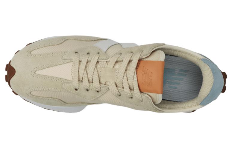 Lookbook (W) 뉴발란스 327 카키 블루 화이트 (New Balance 327 Khaki Blue White) WS327OE