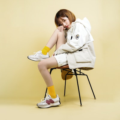 (W) New Balance 327 灰粉配色 WS327CD Cheap (W) New Balance 327 灰粉配色 WS327CD