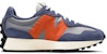 (W) New Balance 327 'Magnetic Blue Varsity Orange' Lelaki Wanita Sneaker Sporty WS327CB