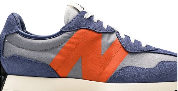 (W) New Balance 327 'Biru Magnetik Oranye Varsity' WS327CB Order (W) New Balance 327 'Biru Magnetik Oranye Varsity' WS327CB