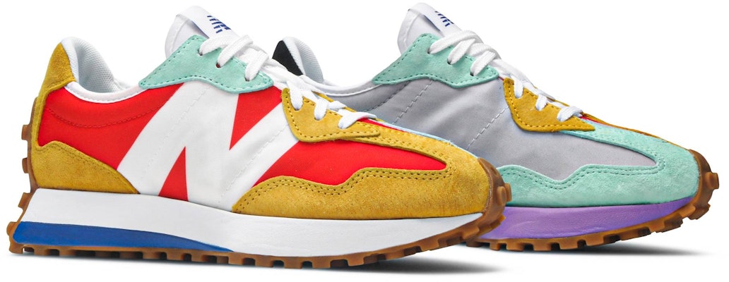 (W) New Balance 327 'Neo Flame' Lelaki dan Wanita WS327NRG Cheap (W) New Balance 327 'Neo Flame' Lelaki dan Wanita WS327NRG