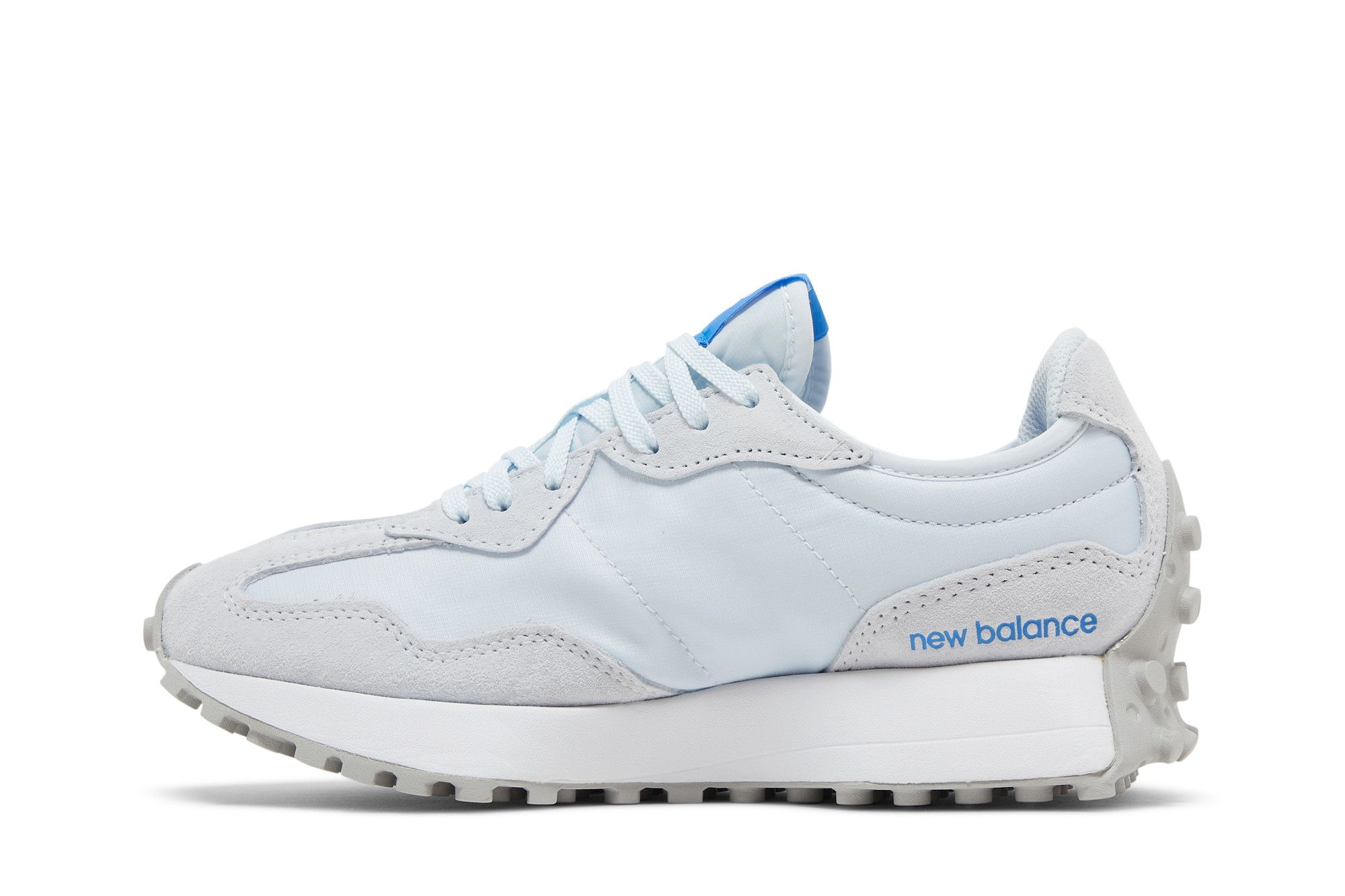 Shop (W) New Balance 327 'Serene Blue Sea Smoke' Sepatu Pria/Wanita WS327BN