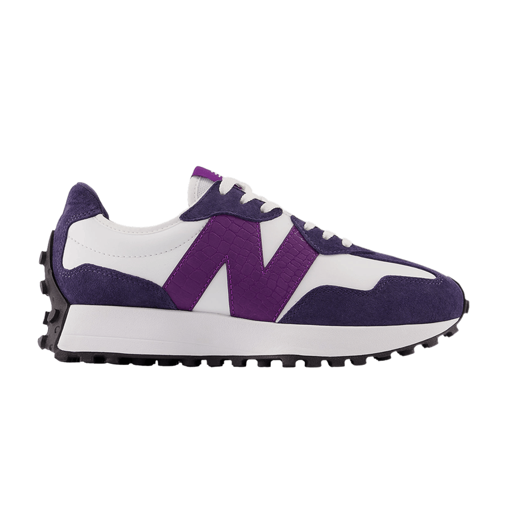 (Women) New Balance 327 'White Cosmic Grape' WS327DY