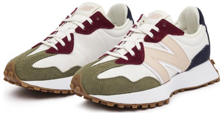 (W) New Balance 327 'Putih Hijau Merah' WS327CK1 Order (W) New Balance 327 'Putih Hijau Merah' WS327CK1