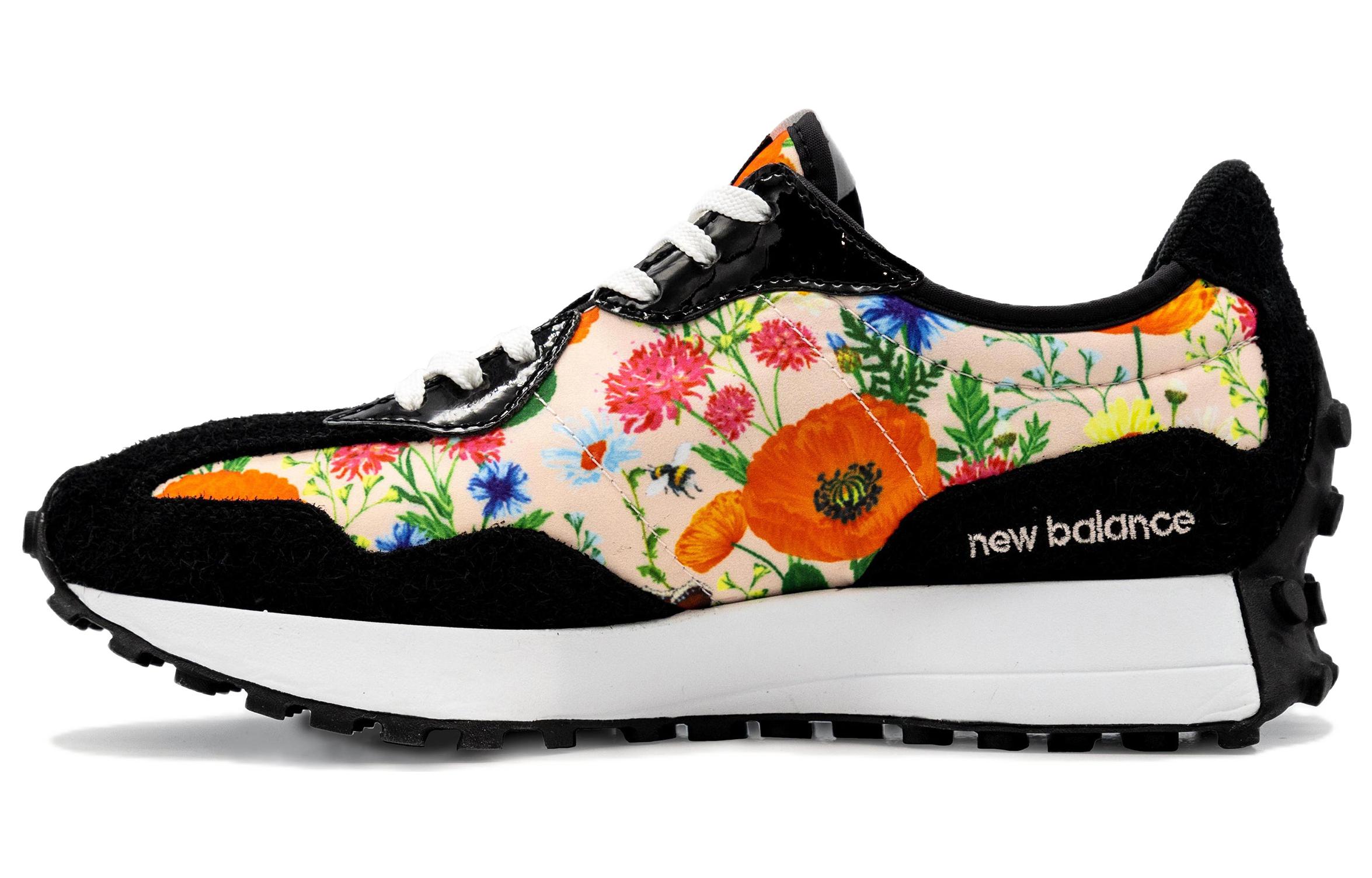 Buy New Balance NB 327 休閒 耐磨 低幫 跑步鞋 女款 黑色