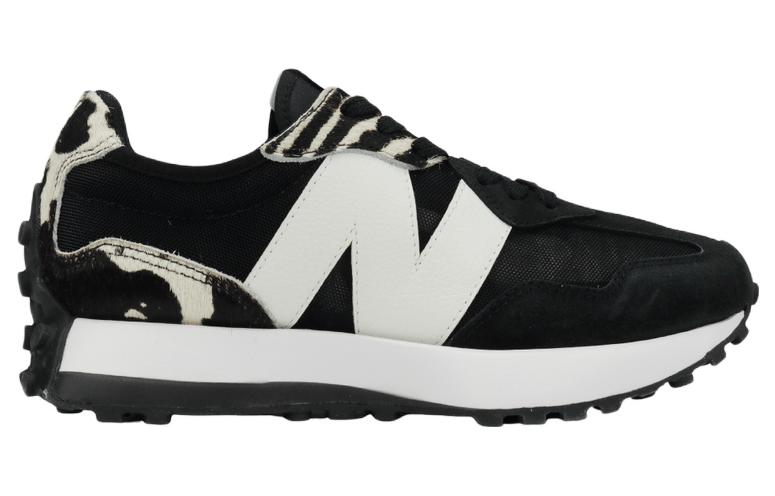 Order (W) New Balance 327 Kasut Low Tops Retro Kasual Hitam Putih Zebra 'Hitam Putih' WS327OB