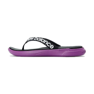 (W) NB 340 Sandals Black/Purple