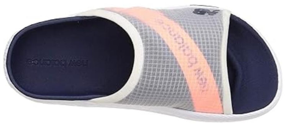 New Balance 360系列 舒適厚底 戶外運動休閒拖鞋 女款 藍粉色 Lookbook New Balance 360系列 舒適厚底 戶外運動休閒拖鞋 女款 藍粉色