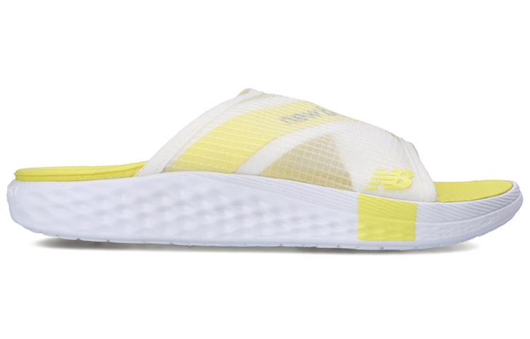 Order New Balance 360系列 休閒拖鞋 女款 白黃色