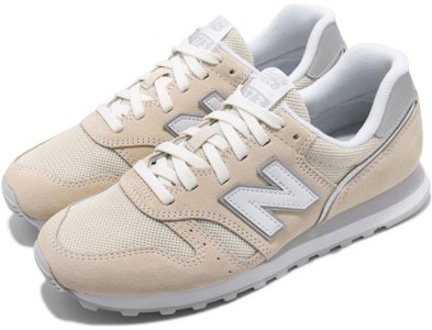 (W) New Balance 373 'Ivory' Wanita Lelaki WL373AB2 Lookbook (W) New Balance 373 'Ivory' Wanita Lelaki WL373AB2