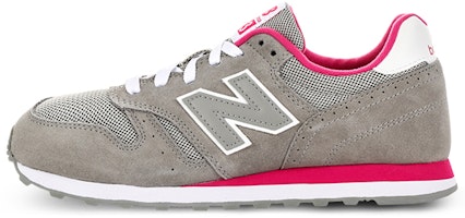 (Women) New Balance 373 Series Retro Low-Top Grey/Pink W373GF