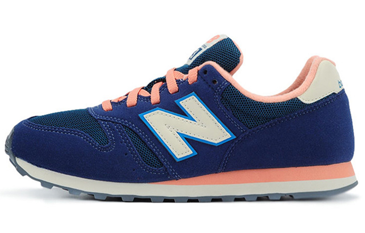 Buy (W) New Balance 373 Serena Penyerap Kejutan Tahan Haus Anti-Gelincir Biru Retro. WL373AD