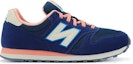 Order (W) New Balance 373 Serena Penyerap Kejutan Tahan Haus Anti-Gelincir Biru Retro. WL373AD
