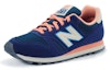 Lookbook (W) New Balance 373 Serena Penyerap Kejutan Tahan Haus Anti-Gelincir Biru Retro. WL373AD