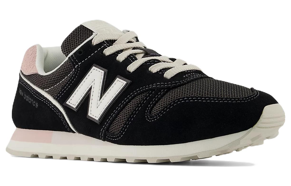 Lookbook (W) New Balance 373 v2 'Hitam Merah Jambu' WL373PR2