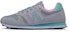 (W) Sneakers New Balance 373Series Kelabu/Hijau/Merah Jambu WL373GT
