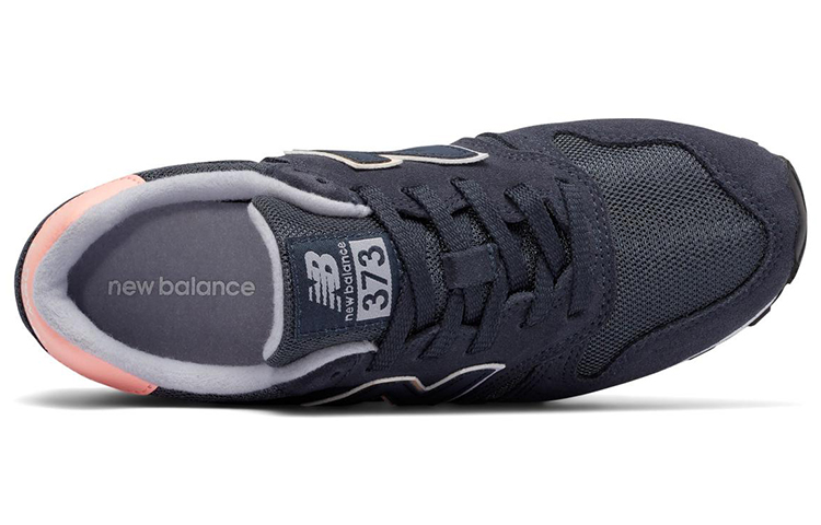 Lookbook (W) New Balance 373系列运动鞋 深蓝粉白色 WL373GN