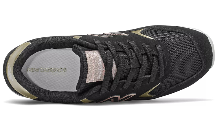 Lookbook (W) New Balance 393 'Hitam Emas Metalik Cerah' WL393MTL