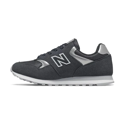 (W) NB 393 Shoes /Silver 'Black'