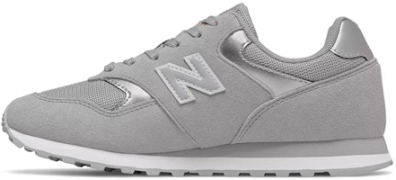 (Women) New Balance 393 Shoes Grey/Silver WL393MET (Women) New Balance 393 Shoes Grey/Silver WL393MET