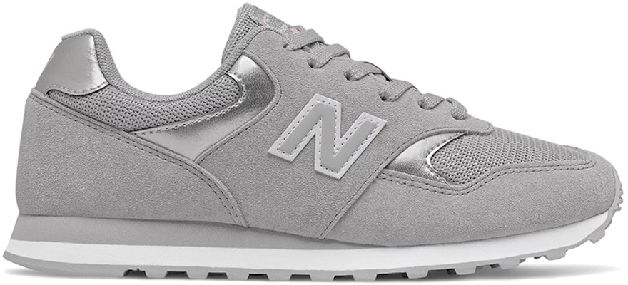(Women) New Balance 393 Shoes Grey/Silver WL393MET Order (Women) New Balance 393 Shoes Grey/Silver WL393MET