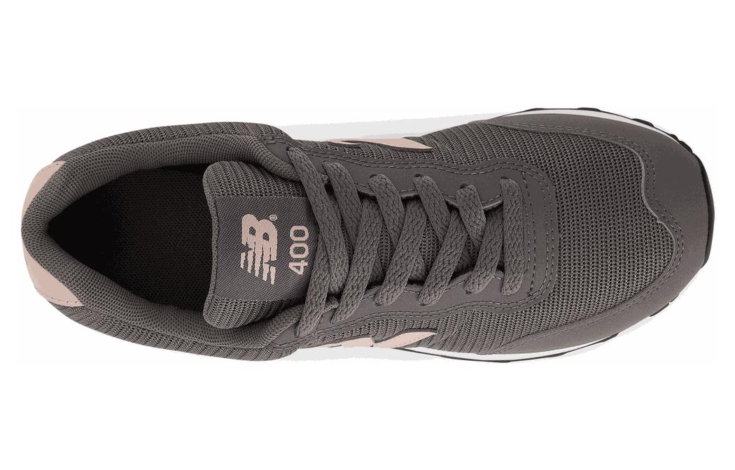 Shop New Balance 400系列 舒適透氣慢跑鞋 女款 灰粉