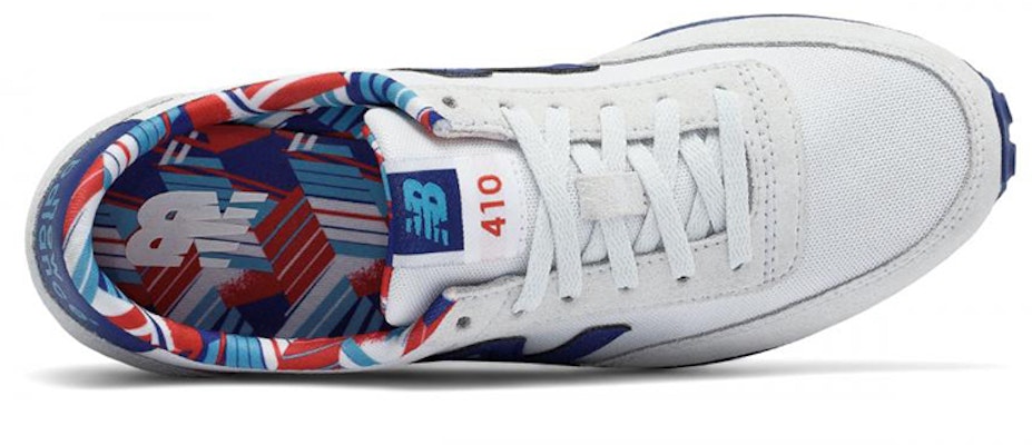 (W) New Balance 410 Blanco Azul 'Blanco' WL410CPD Lookbook (W) New Balance 410 Blanco Azul 'Blanco' WL410CPD