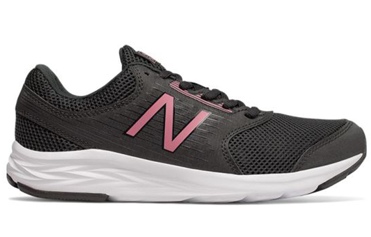 Order (W) New Balance 411 v1 Kasut Sneakers /Kelabu/Merah Jambu 'Hitam' W411CB1