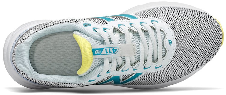 (W) New Balance 411 v2 Low-Top Azul/Amarillo 'Gris' W411LG2 Lookbook (W) New Balance 411 v2 Low-Top Azul/Amarillo 'Gris' W411LG2