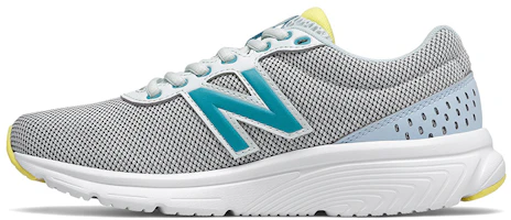 (Women) New Balance 411 v2 Low-Top /Blue/Yellow 'Grey' W411LG2 (Women) New Balance 411 v2 Low-Top /Blue/Yellow 'Grey' W411LG2
