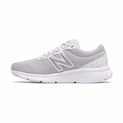(W) NB 411v2 Silver/Grey