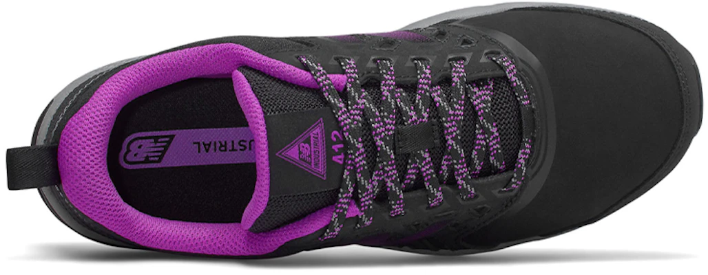 (W) New Balance 412 Alloy Toe Zwart/Paars WID412P1 Shop (W) New Balance 412 Alloy Toe Zwart/Paars WID412P1