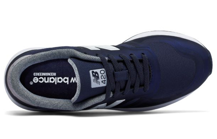 (W) NB 420 Navy 'Blue White Black' 圖 3