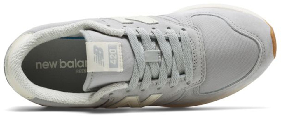 (W) New Balance 420 Re-Engineered 'Gris Blanco Marrón' WRL420TA Lookbook (W) New Balance 420 Re-Engineered 'Gris Blanco Marrón' WRL420TA