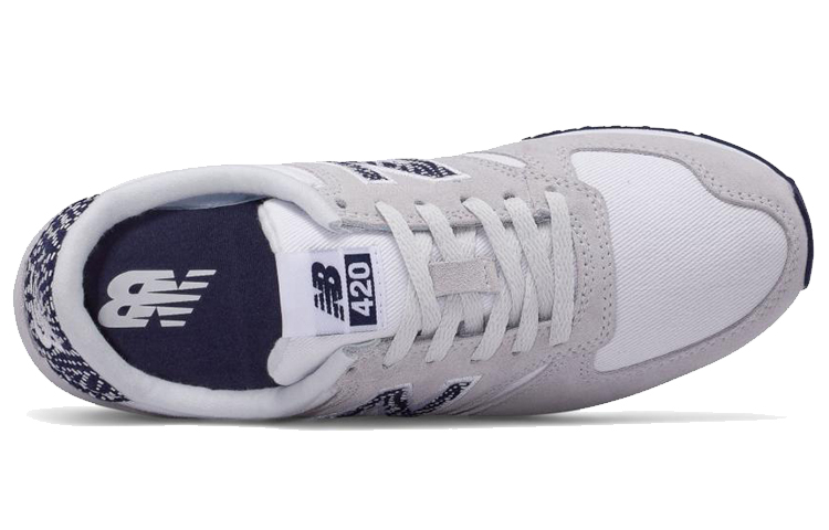(W) NB 420 Series Cotton Denim Gray/White 圖 3