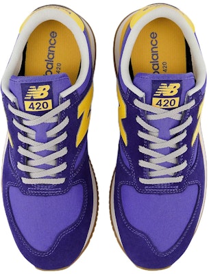 (W) New Balance 420 Seri v2 Nyaman Tahan Aus Biru 'Kuning' WL420SC2 Shop (W) New Balance 420 Seri v2 Nyaman Tahan Aus Biru 'Kuning' WL420SC2