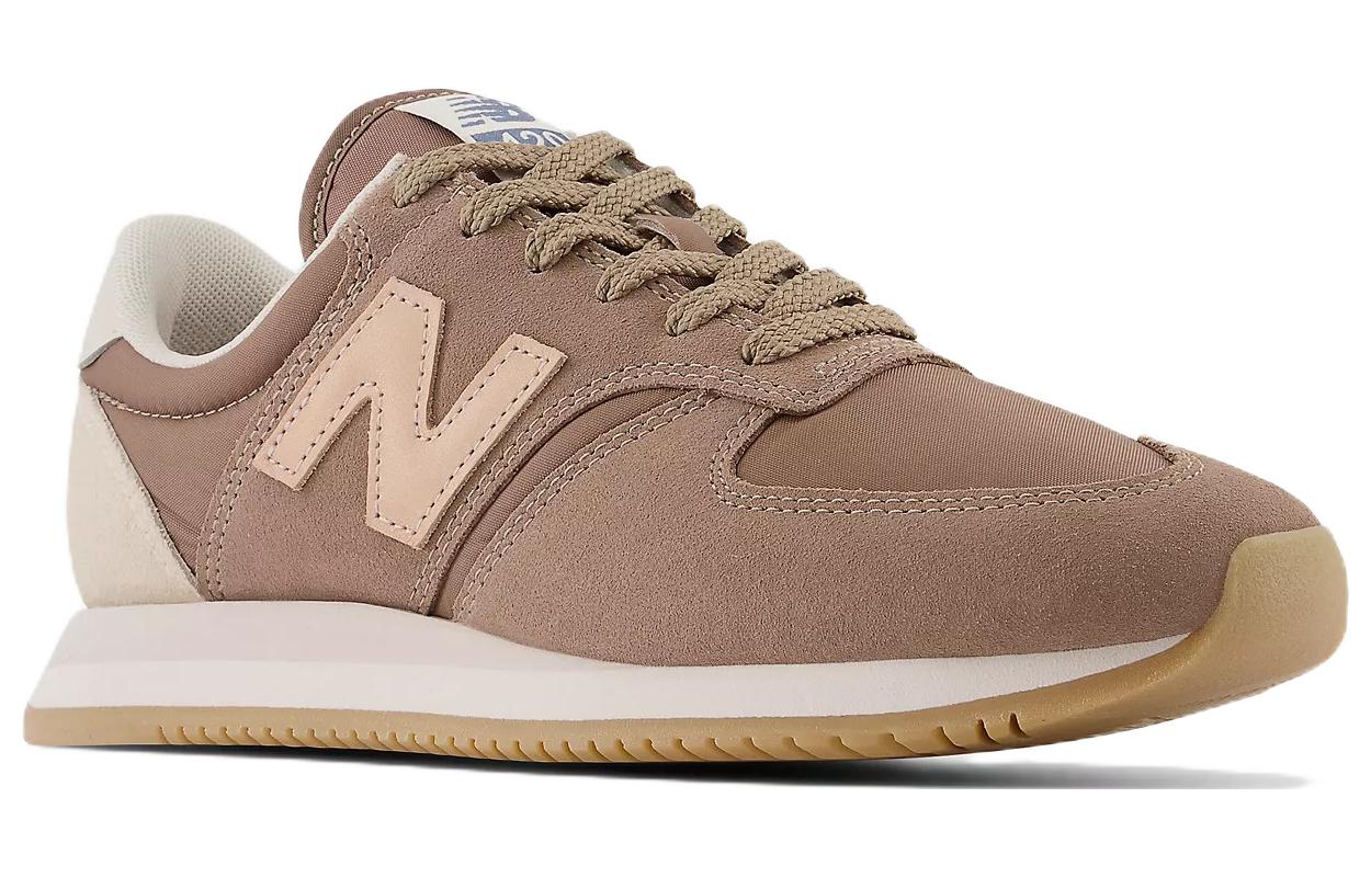 Lookbook New Balance NB 420 V2 防滑耐磨 跑步鞋 女式 棕色