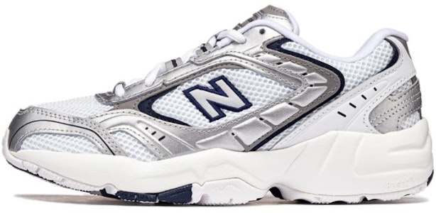 New Balance NB 452 防滑耐磨 低筒 跑步鞋 女款 白銀 Buy New Balance NB 452 防滑耐磨 低筒 跑步鞋 女款 白銀