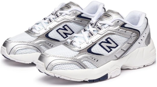 New Balance NB 452 防滑耐磨 低筒 跑步鞋 女款 白銀 Order New Balance NB 452 防滑耐磨 低筒 跑步鞋 女款 白銀