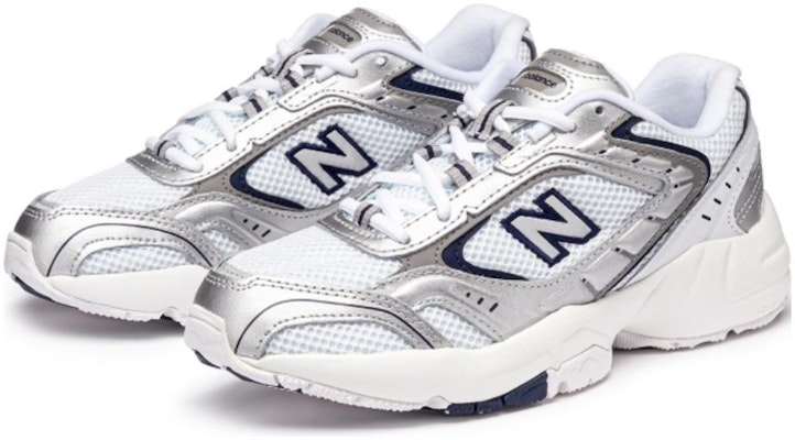 (Women) New Balance NB 452 Sneakers 'White Silver Black' WX452SA Order (Women) New Balance NB 452 Sneakers 'White Silver Black' WX452SA