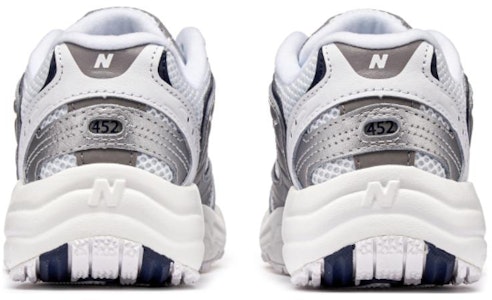 New Balance NB 452 防滑耐磨 低筒 跑步鞋 女款 白銀 Shop New Balance NB 452 防滑耐磨 低筒 跑步鞋 女款 白銀