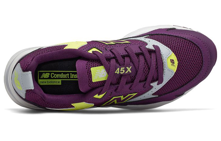 Lookbook (W) New Balance 45X Ungu/ 'Kuning' WS45XLF1
