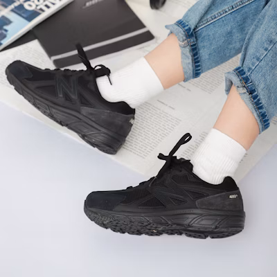 (Women) New Balance 480 Series v5 Retro Casual jogging Shoe Black W480SK5 2