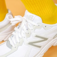 (W) New Balance 480 V5 Gris/Blanco W480KW5 3