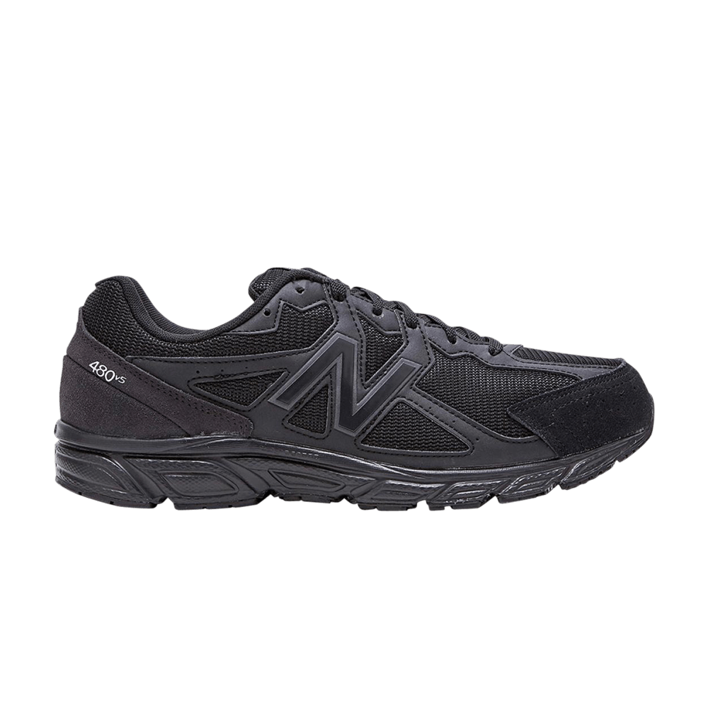 (Women) New Balance 480v5 4E Wide 'Black' W480SK54E