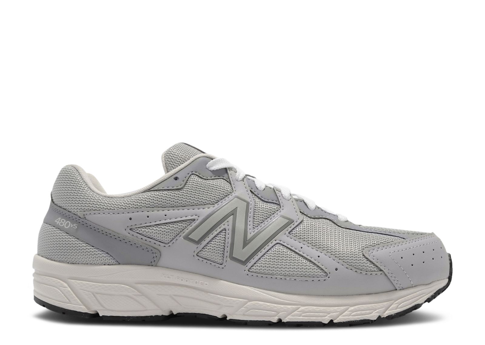 (Women) New Balance 480v5 4E Wide 'Grey White'(WMNS) W480KR5-4E