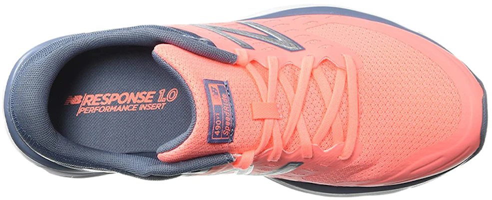 (W) New Balance 490 Low-Top Blau/ ''Orange'' Sneakers W490CF5 Lookbook (W) New Balance 490 Low-Top Blau/ ''Orange'' Sneakers W490CF5